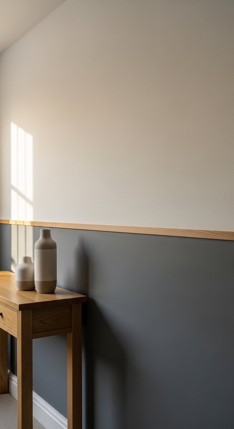 Paint the Lower Third of the Wall in a Darker Tone