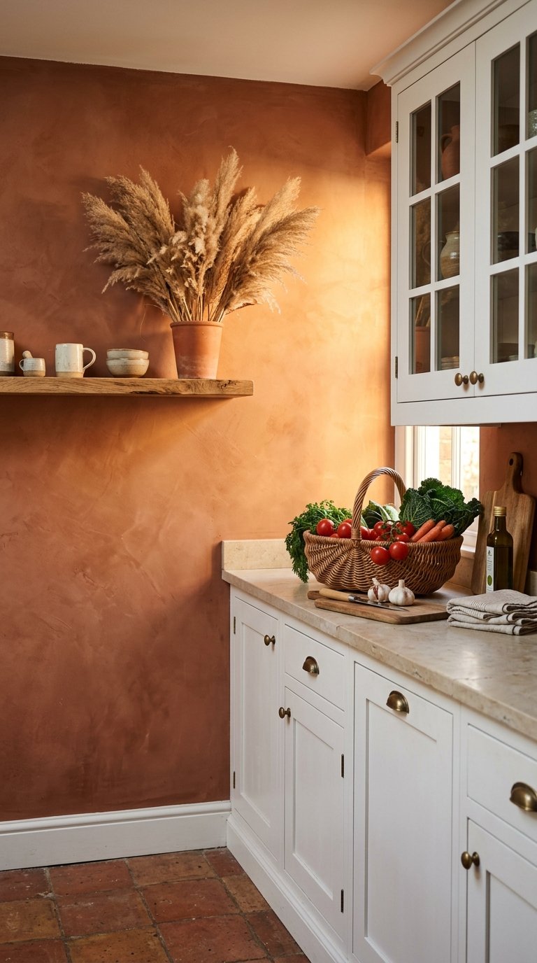 Paint the Walls in a Warm Terracotta