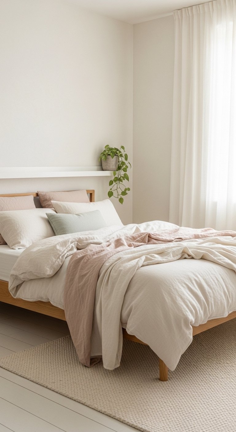 Pick Light Colors for Walls and Bedding