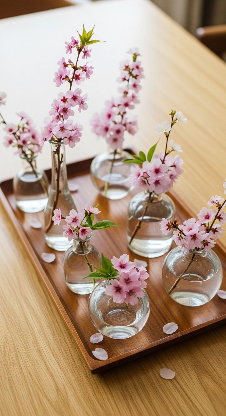 Pink Blossom Tray