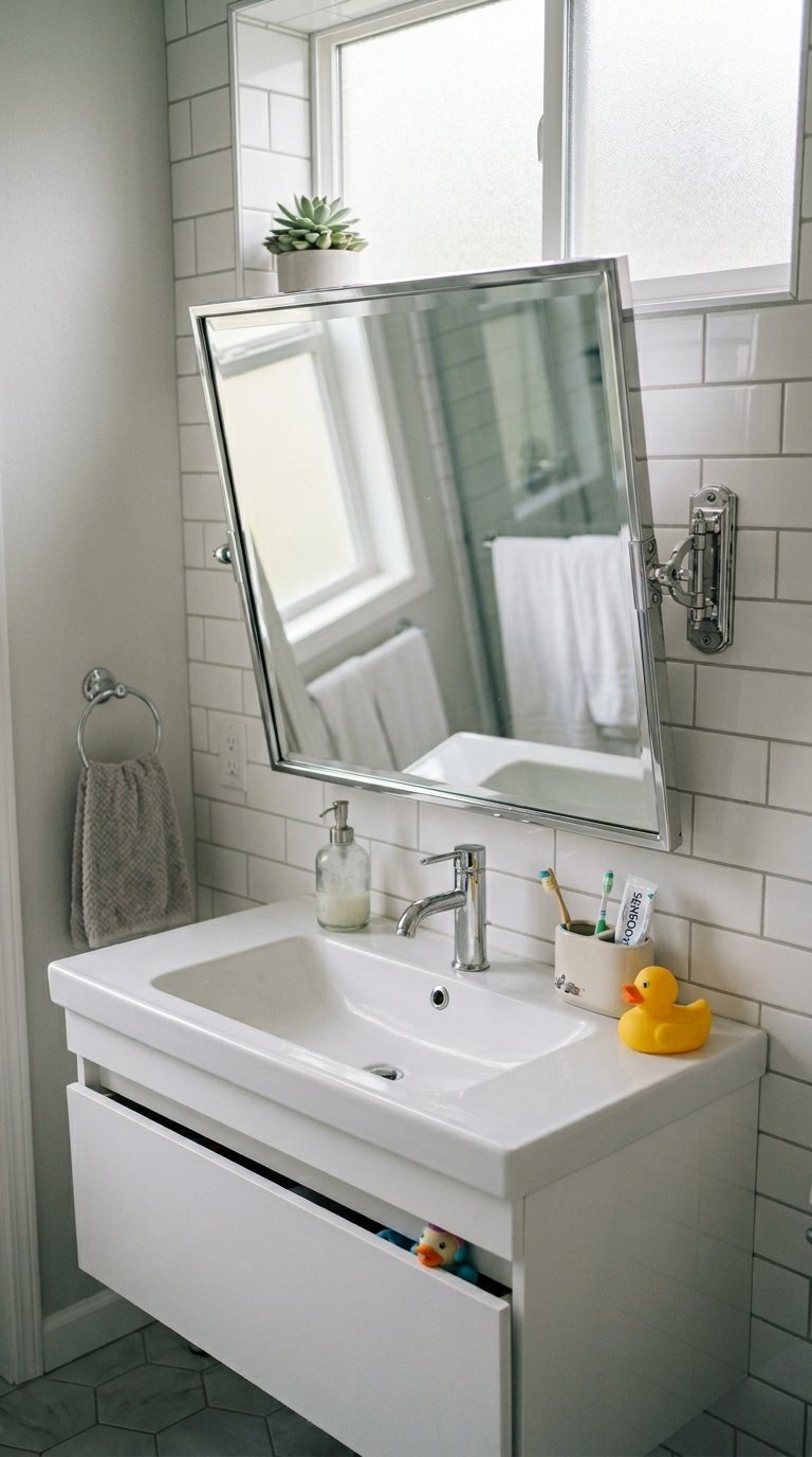 Pivot or Tilting Mirror