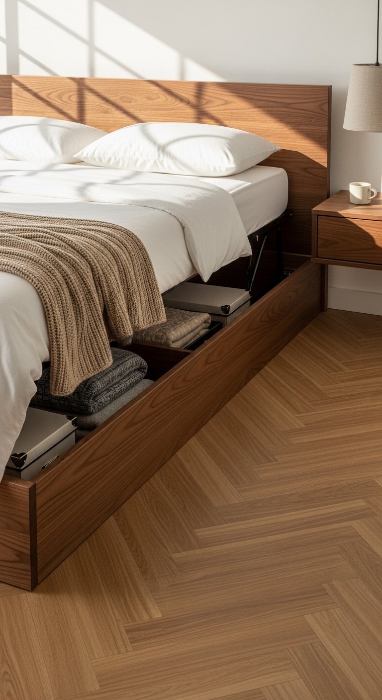 Platform Beds With Built-In Storage