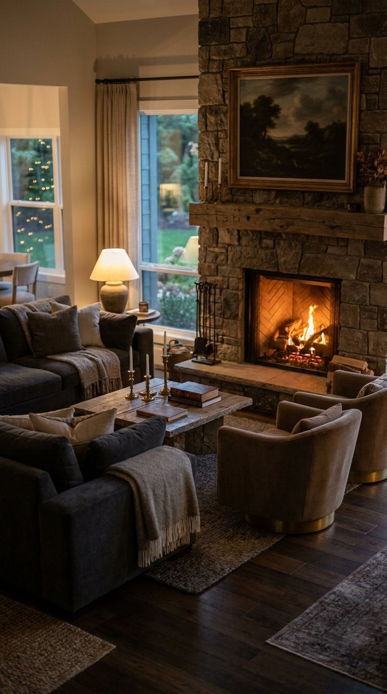 Position the Sofa to Face the Room's Best Feature