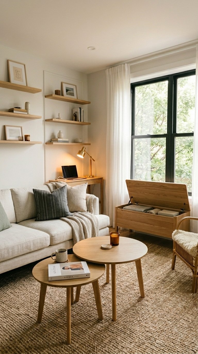 Prioritize Multi-Functional Furniture