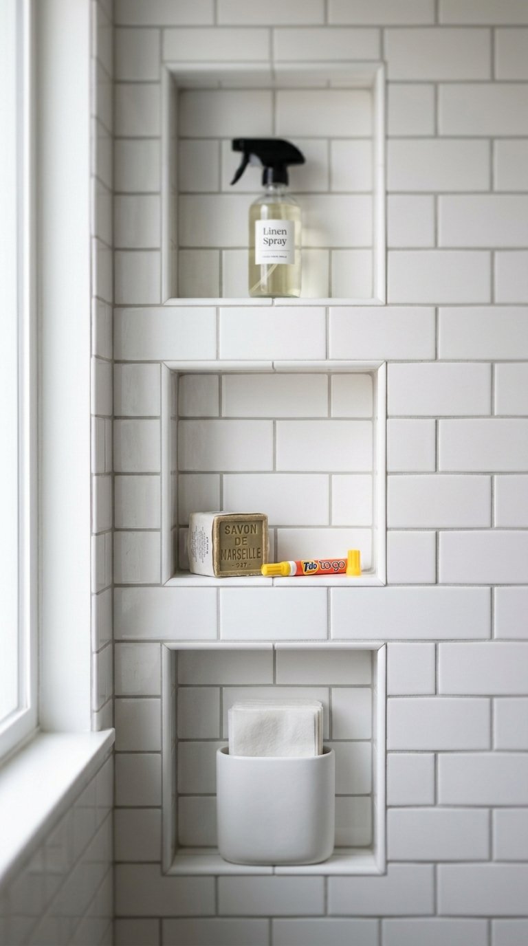 Recessed Wall Shelves