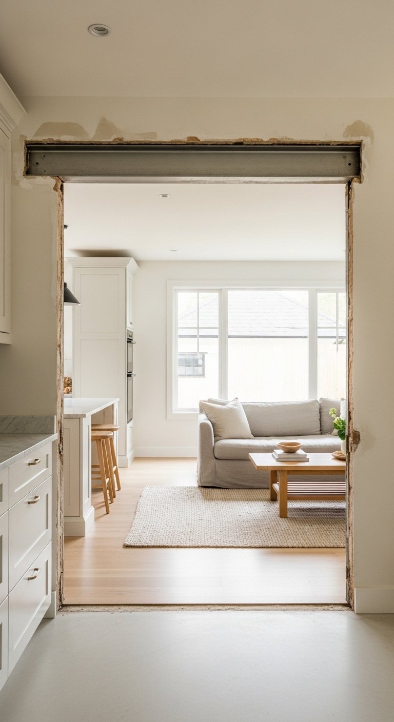 Remove the Wall Between Kitchen and Living Room