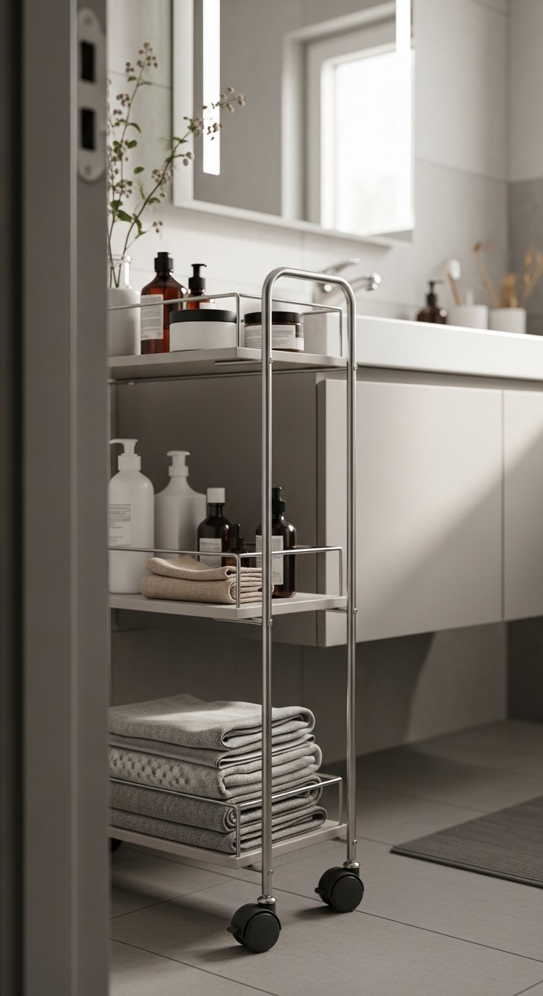 Rolling Carts for Flexible Storage
