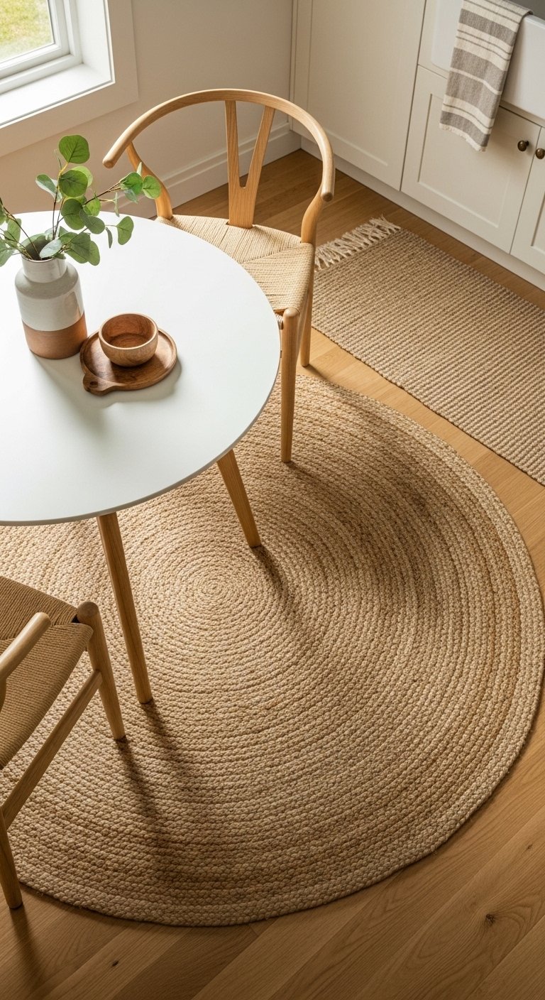 Rugs Under the Kitchen Table or Island