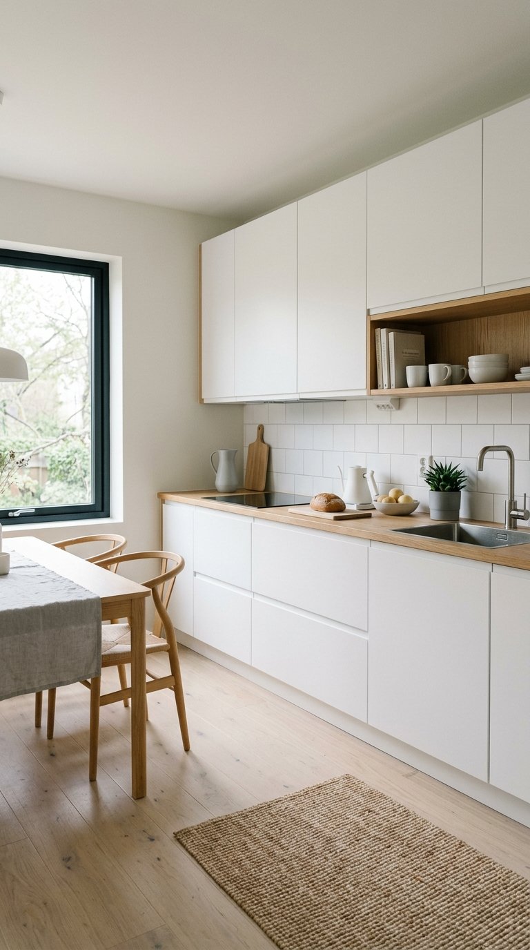 Scandi-Style White Kitchen