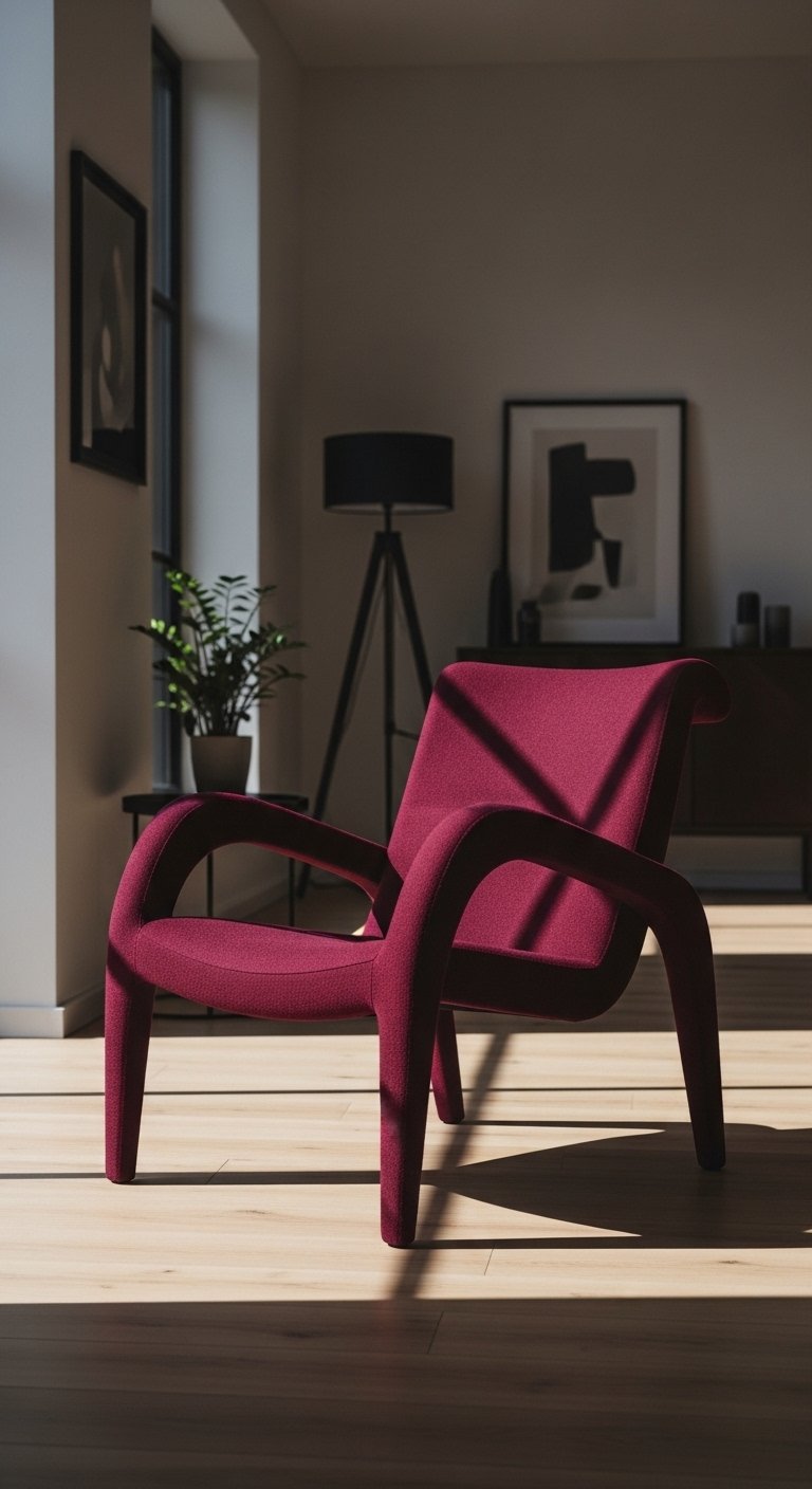 Sculptural Statement Chairs