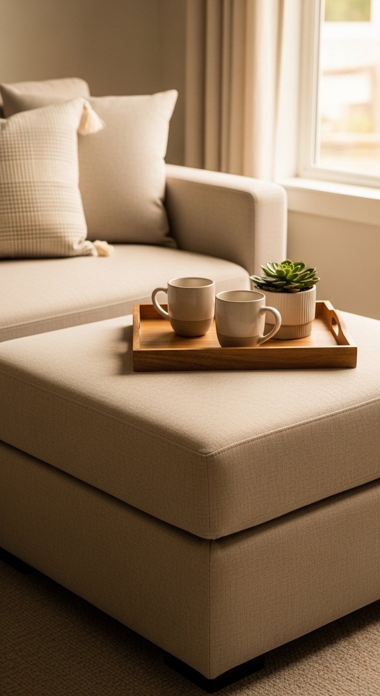 Sectional with Chaise and Ottoman