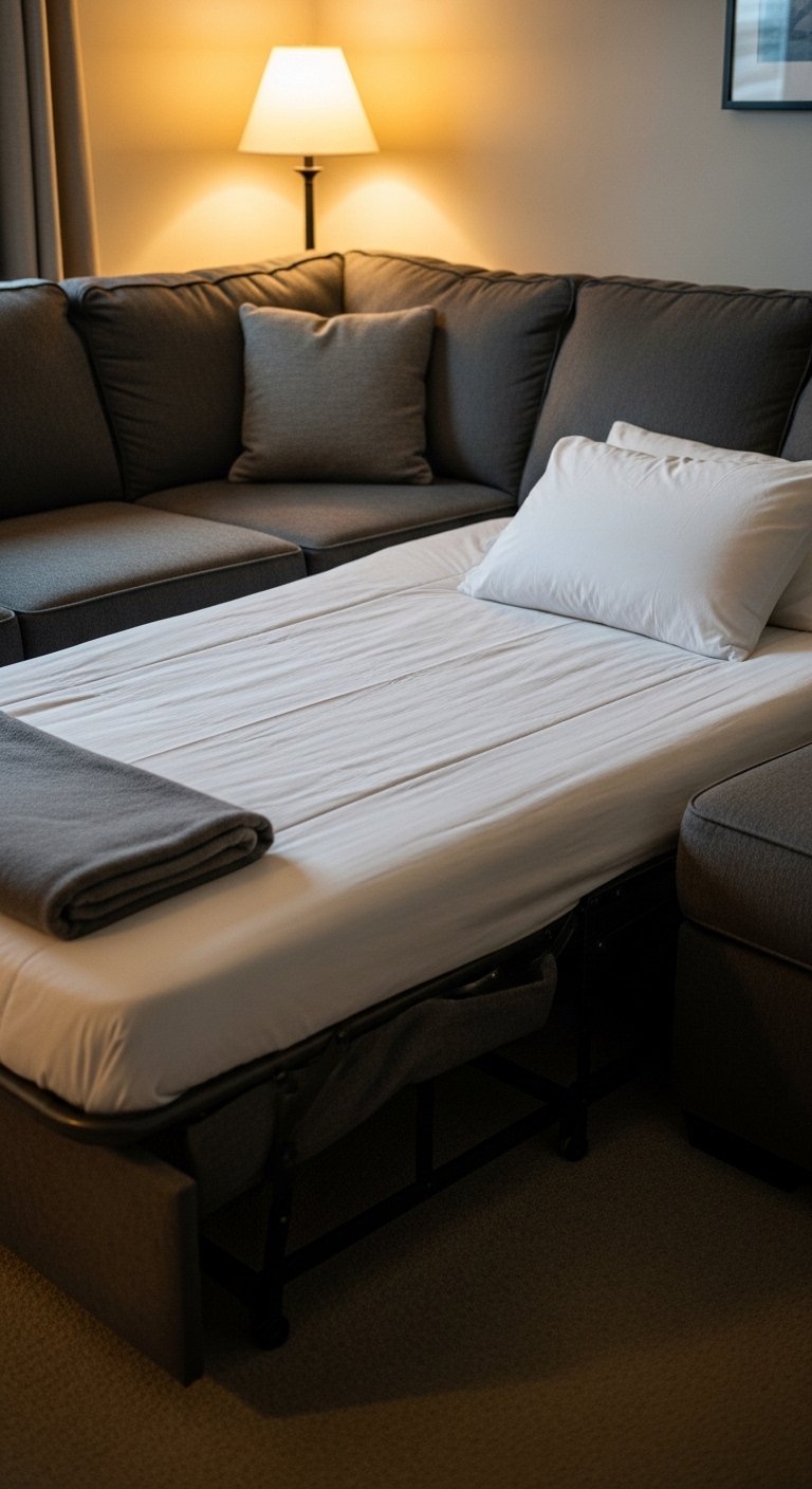 Sectional with Sleeper Function