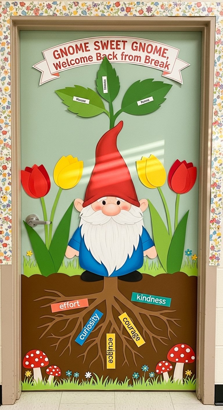 Seedling Growth Mindset Door