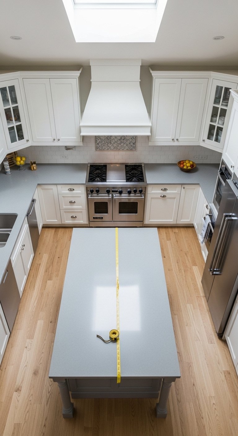 Size Your Island to Your Kitchen First