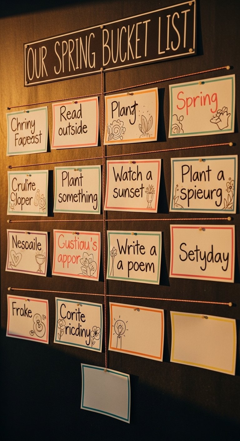 Spring Bucket List Door