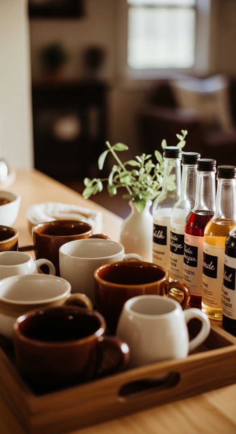 Spring Coffee Bar Tray