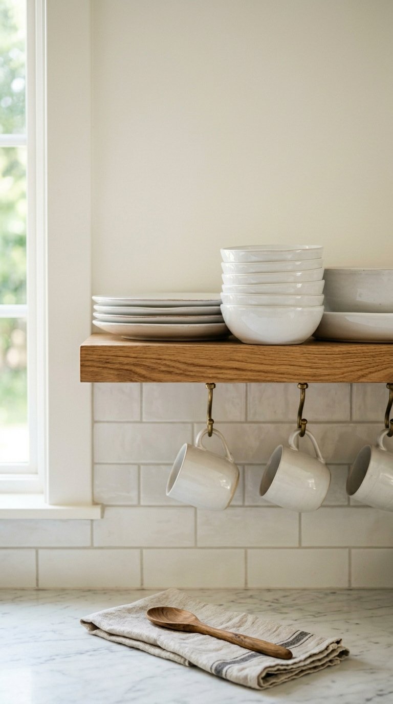 Stack White Ceramic Dishes as the Foundation