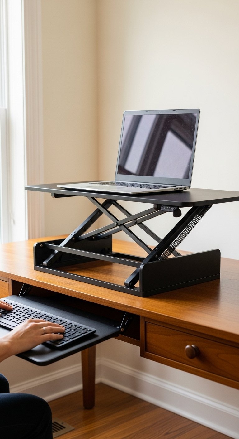 Standing Desk Converter on Existing Desk
