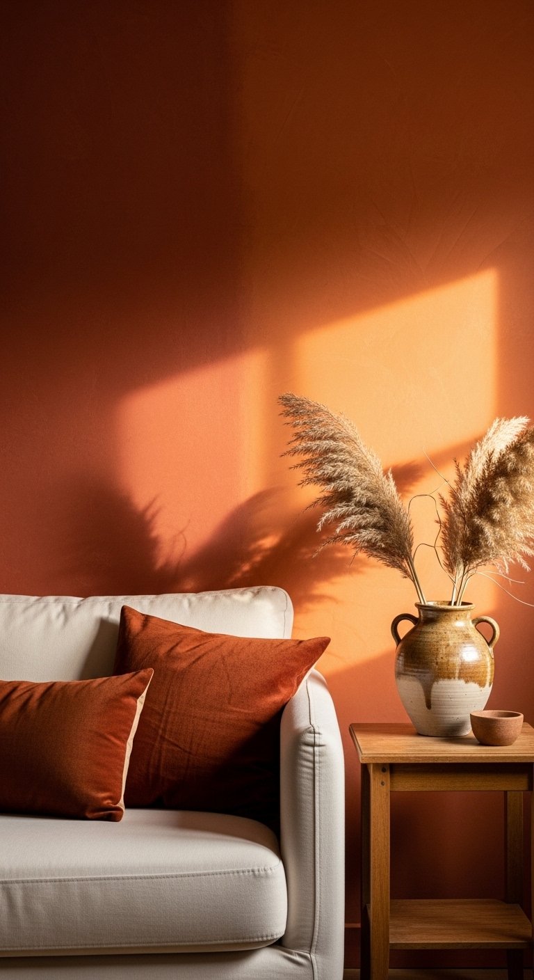 Start With Warm, Earthy Wall Colors