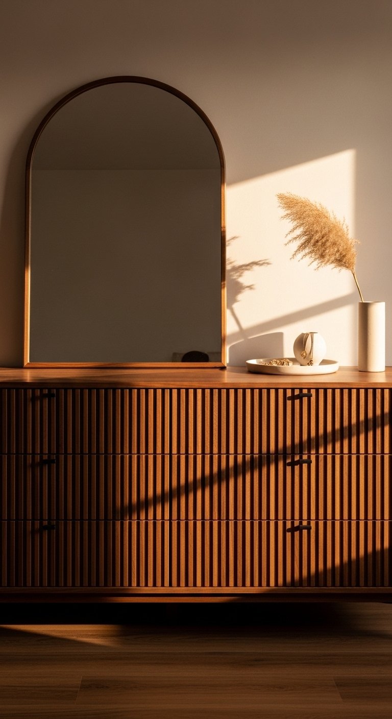 Statement Dressers With Fluted Fronts