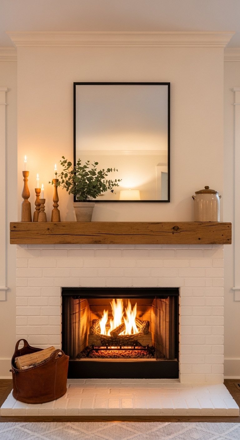 Style a Fireplace as the Room's Focal Point