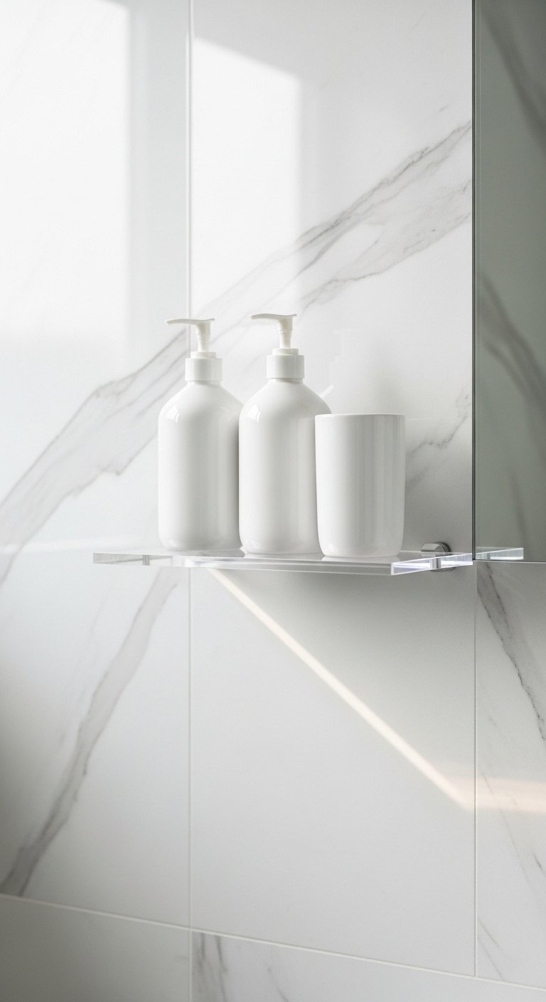The Acrylic Floating Shelf