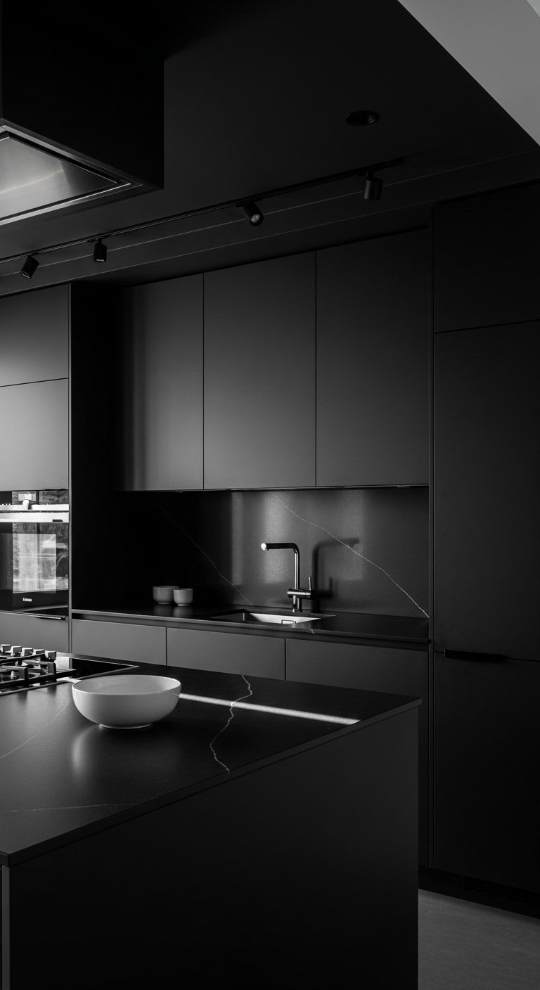 The All-Black Kitchen