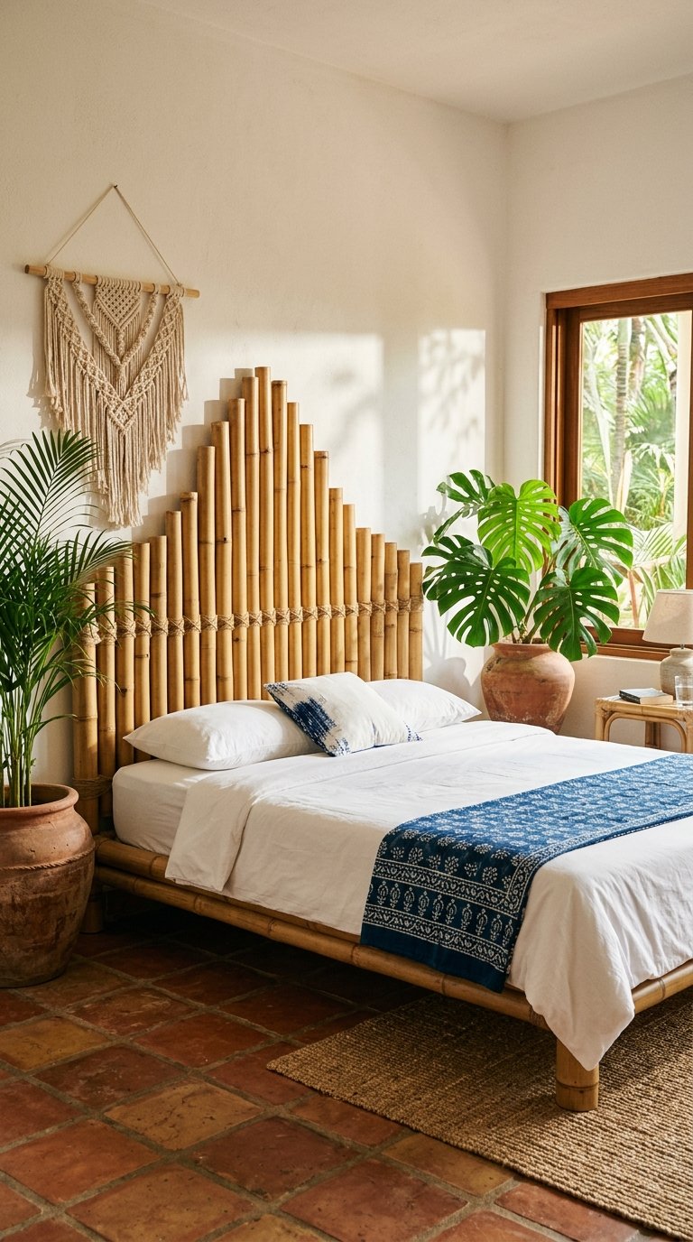 The Bamboo Bed Frame