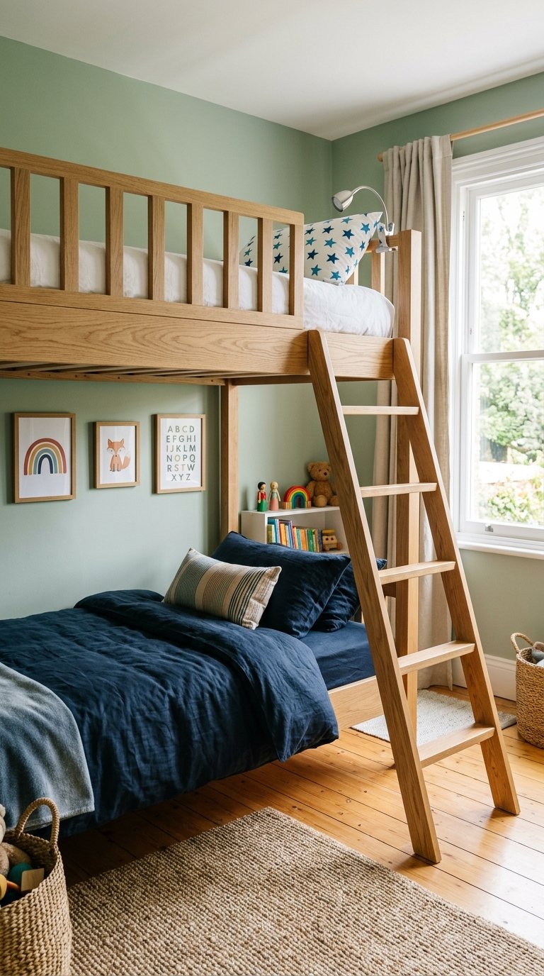 The Bunk Bed in Solid Wood