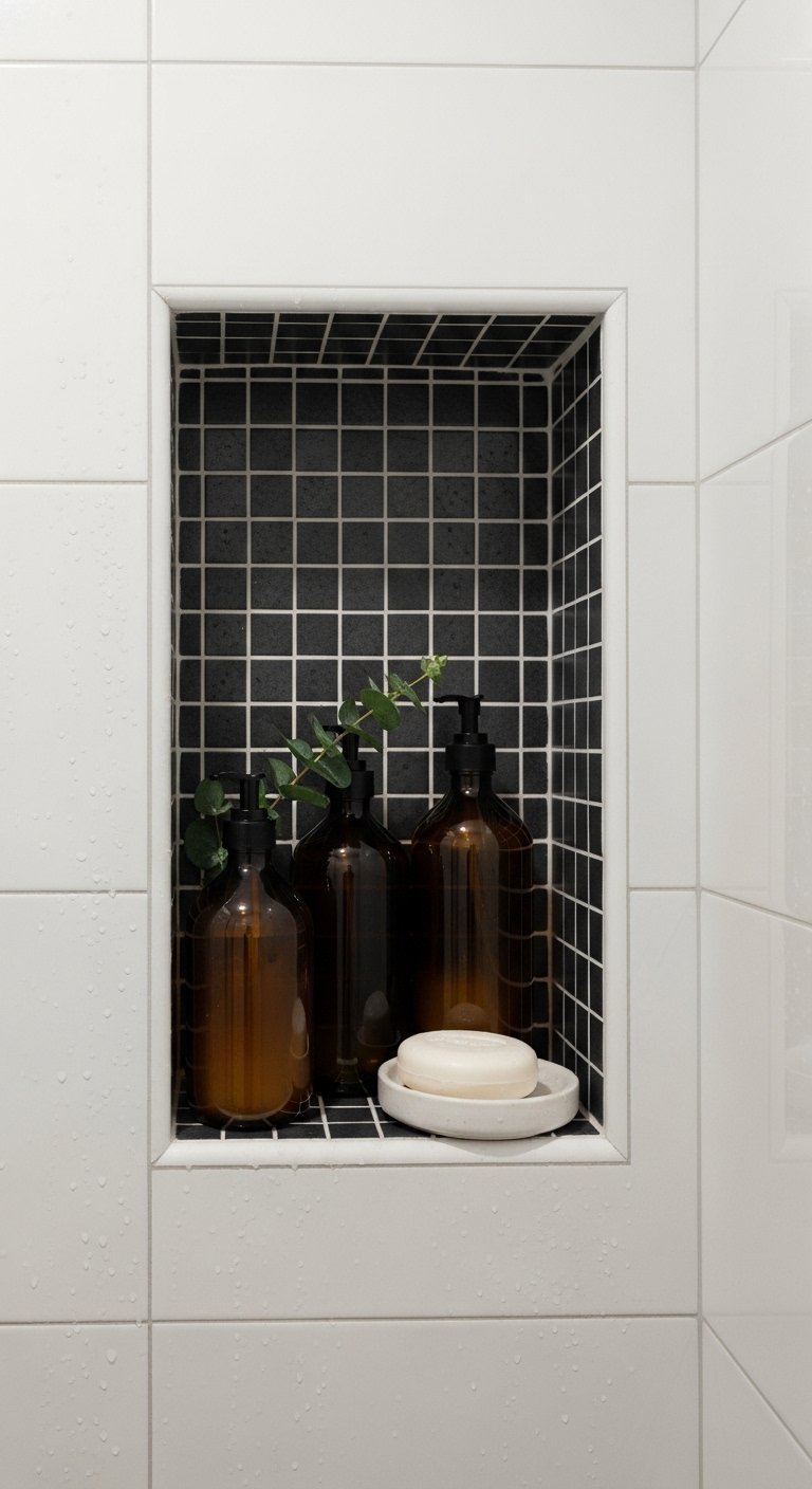 The Corner Shower Shelf