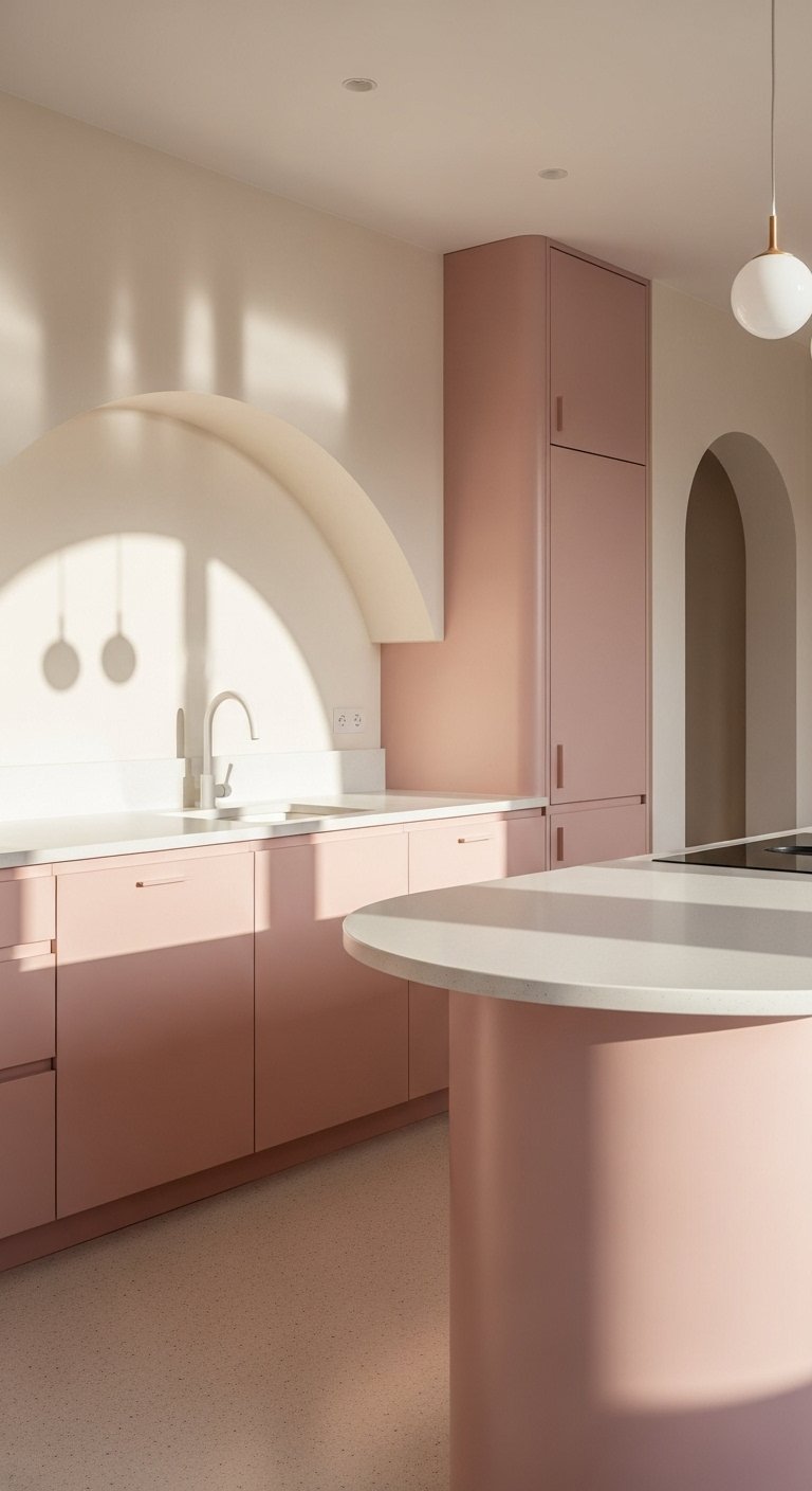 The Curved Kitchen