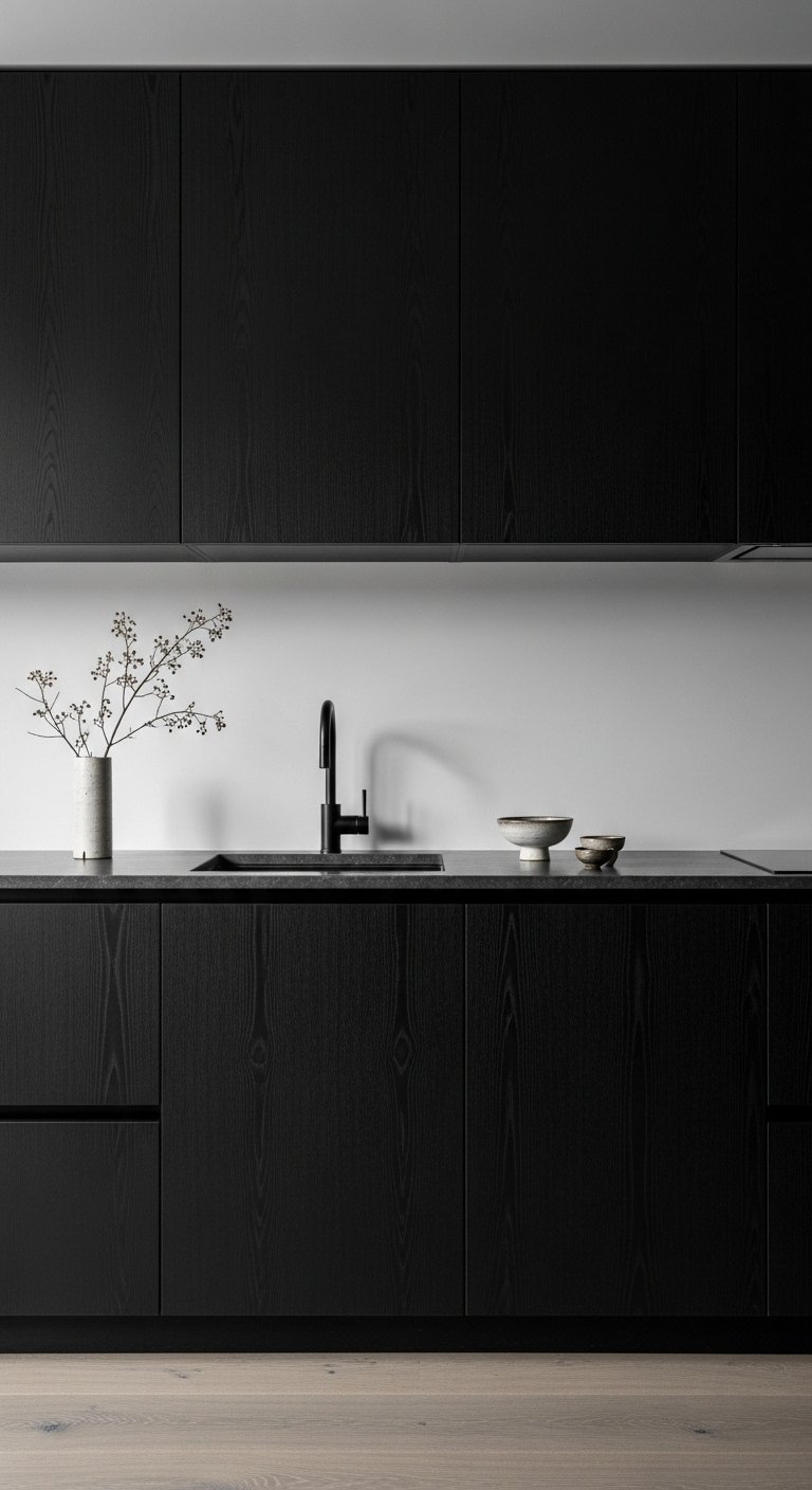 The Dark Japandi Kitchen