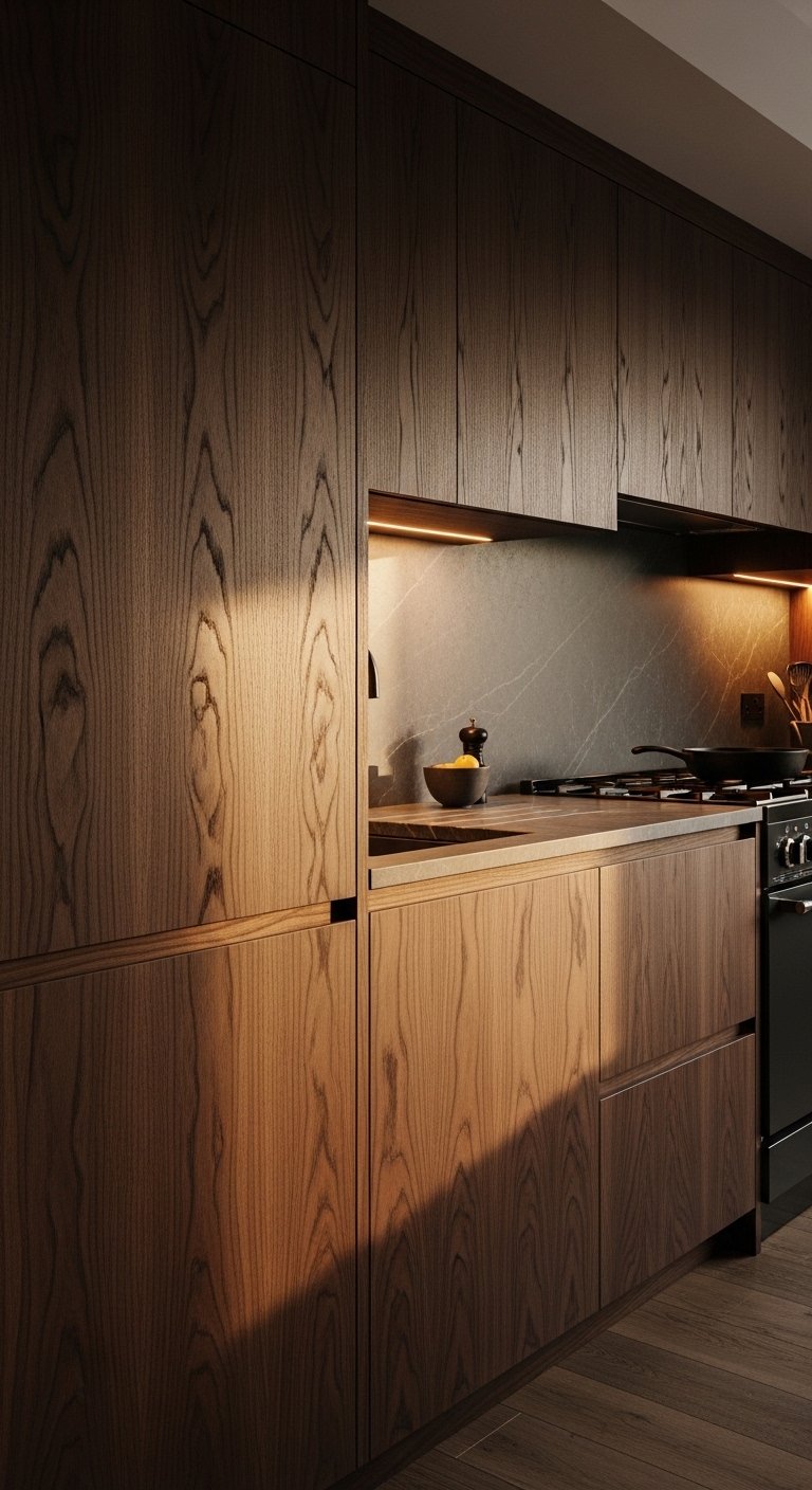 The Dark Wood Kitchen