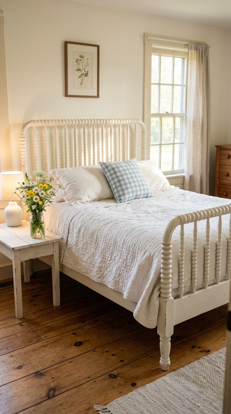 The Farmhouse Wooden Bed