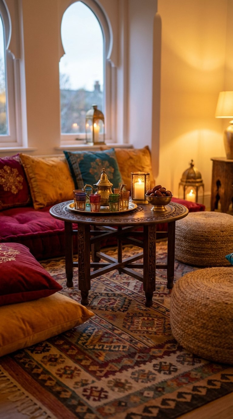 The Floor-Level Table for a Lounge Vibe