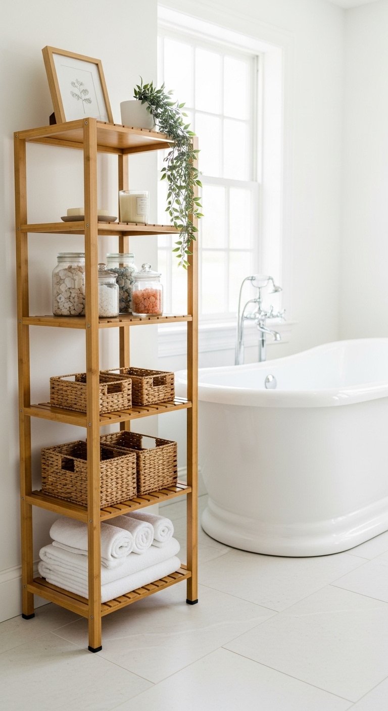 The Freestanding Floor Shelf Unit