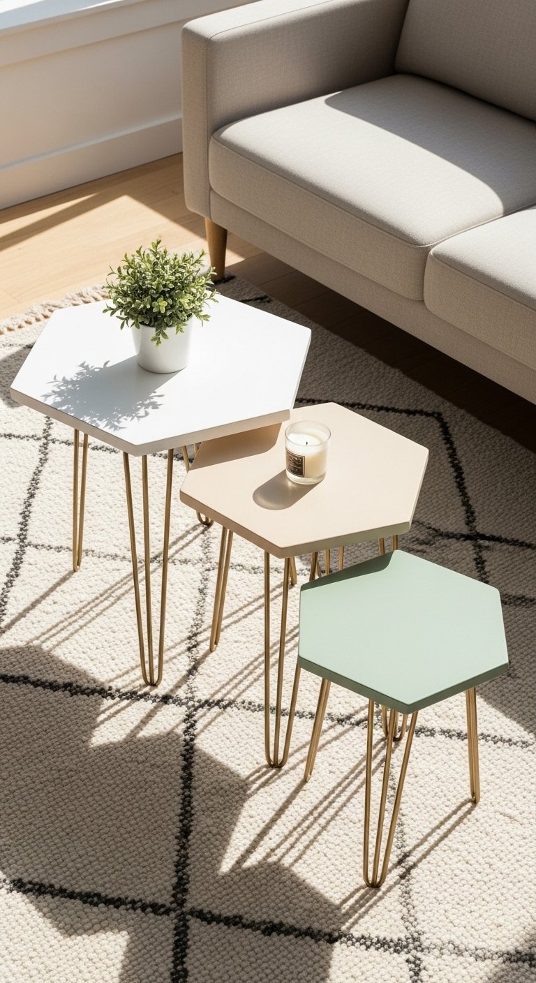 The Hexagonal Side Table