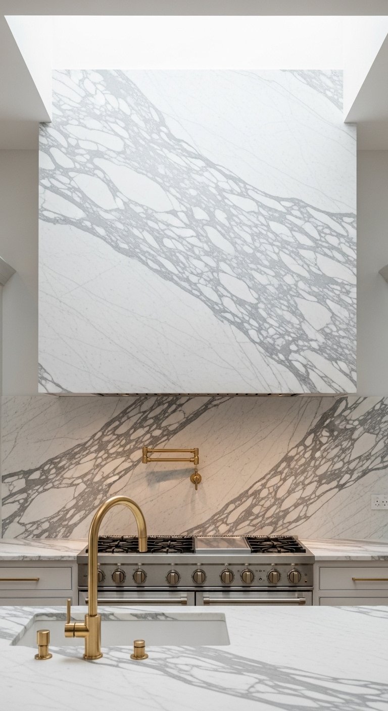 The Marble Stone Feature Wall