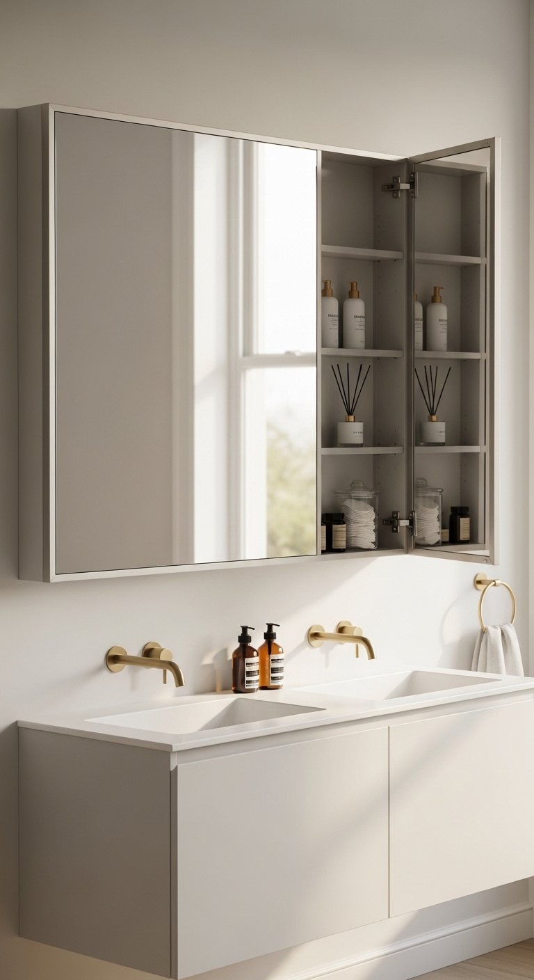 The Mirrored Wall Cabinet