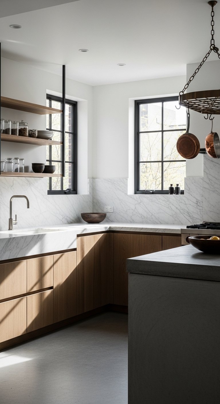 The Mixed Materials Kitchen