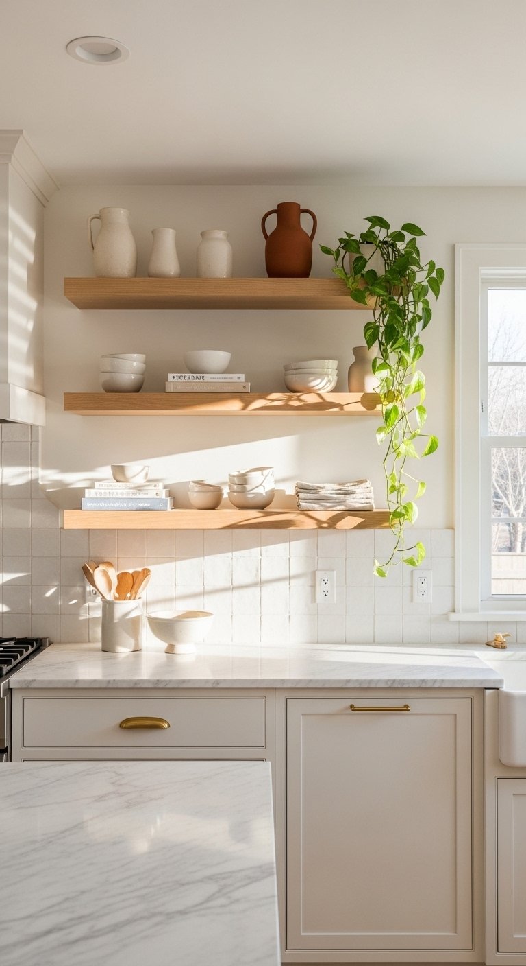 The Open Shelving Kitchen