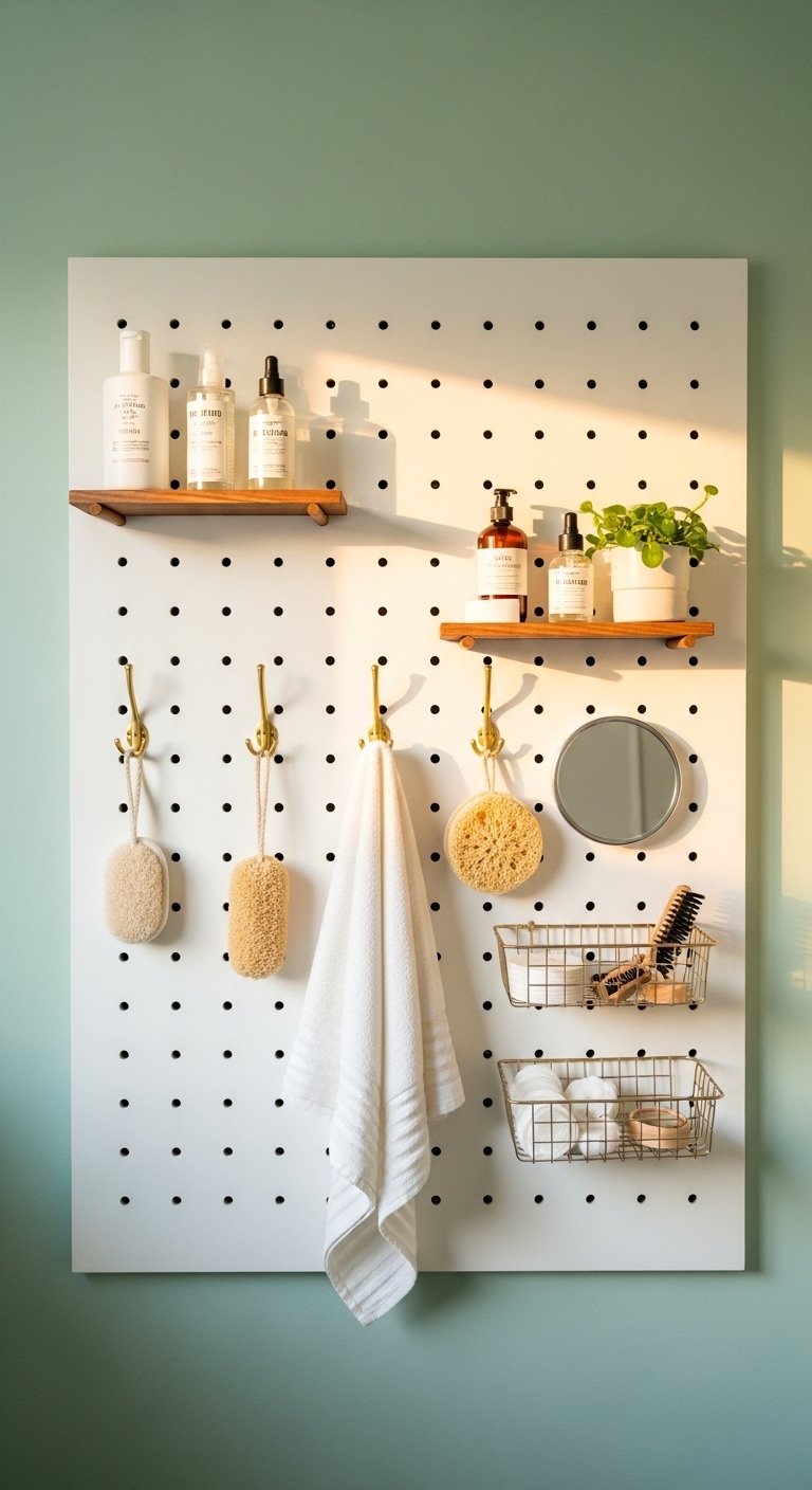 The Pegboard Shelf System