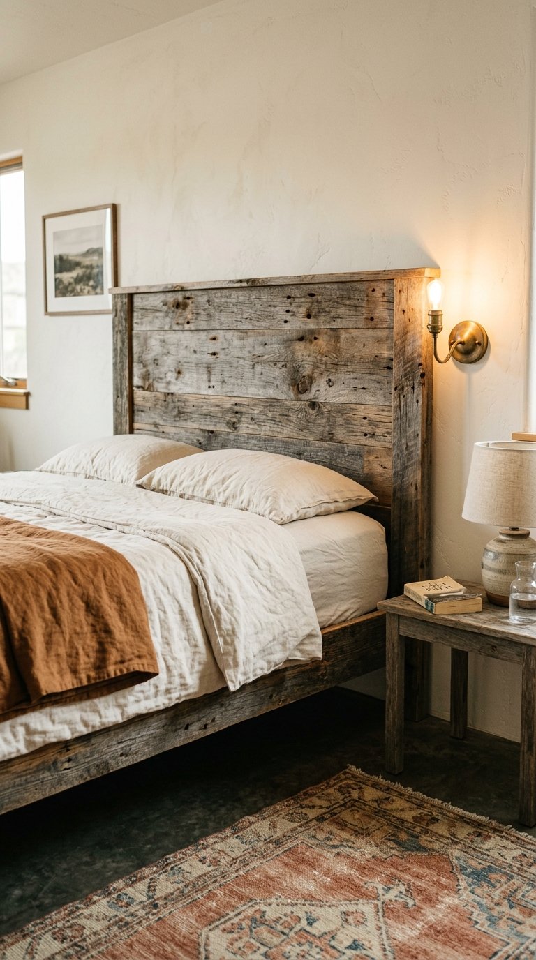 The Reclaimed Wood Bed Frame