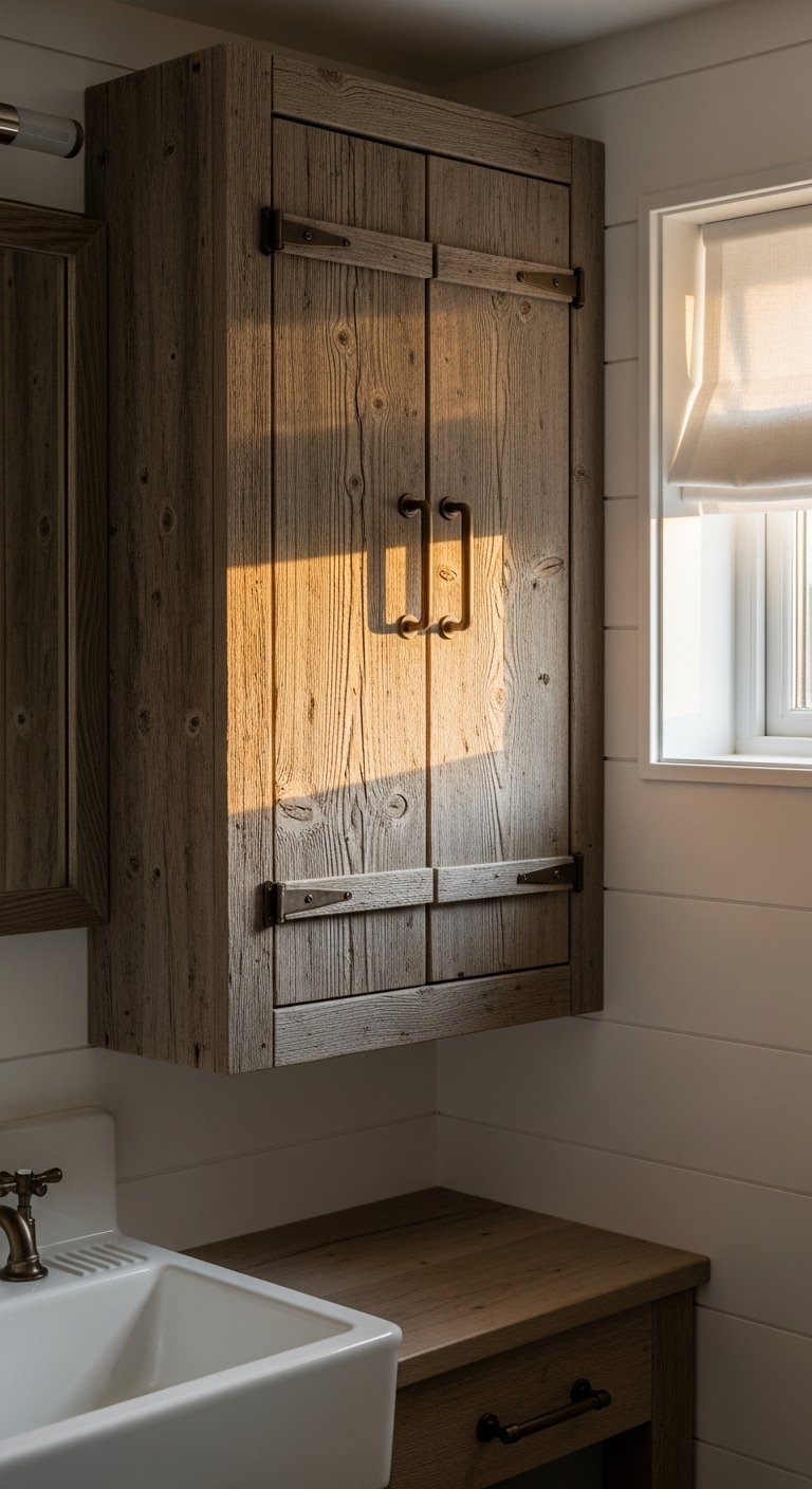The Rustic Barn Wood Cabinet