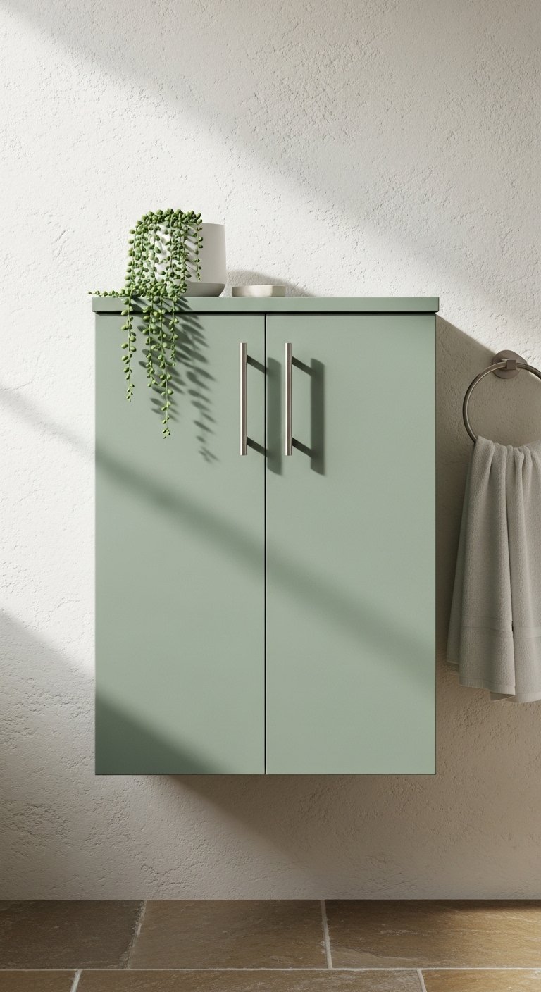 The Sage Green Cabinet