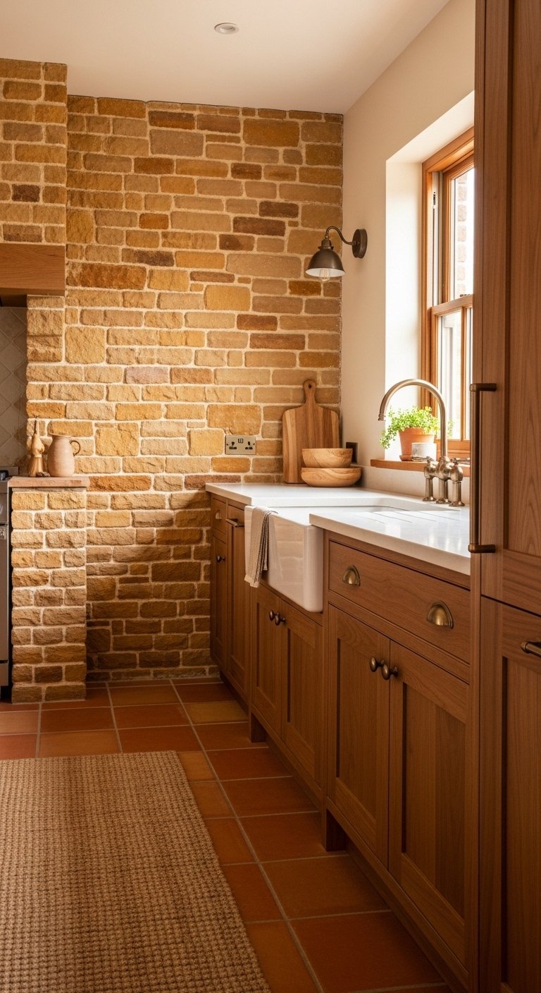 The Sandstone Kitchen Wall