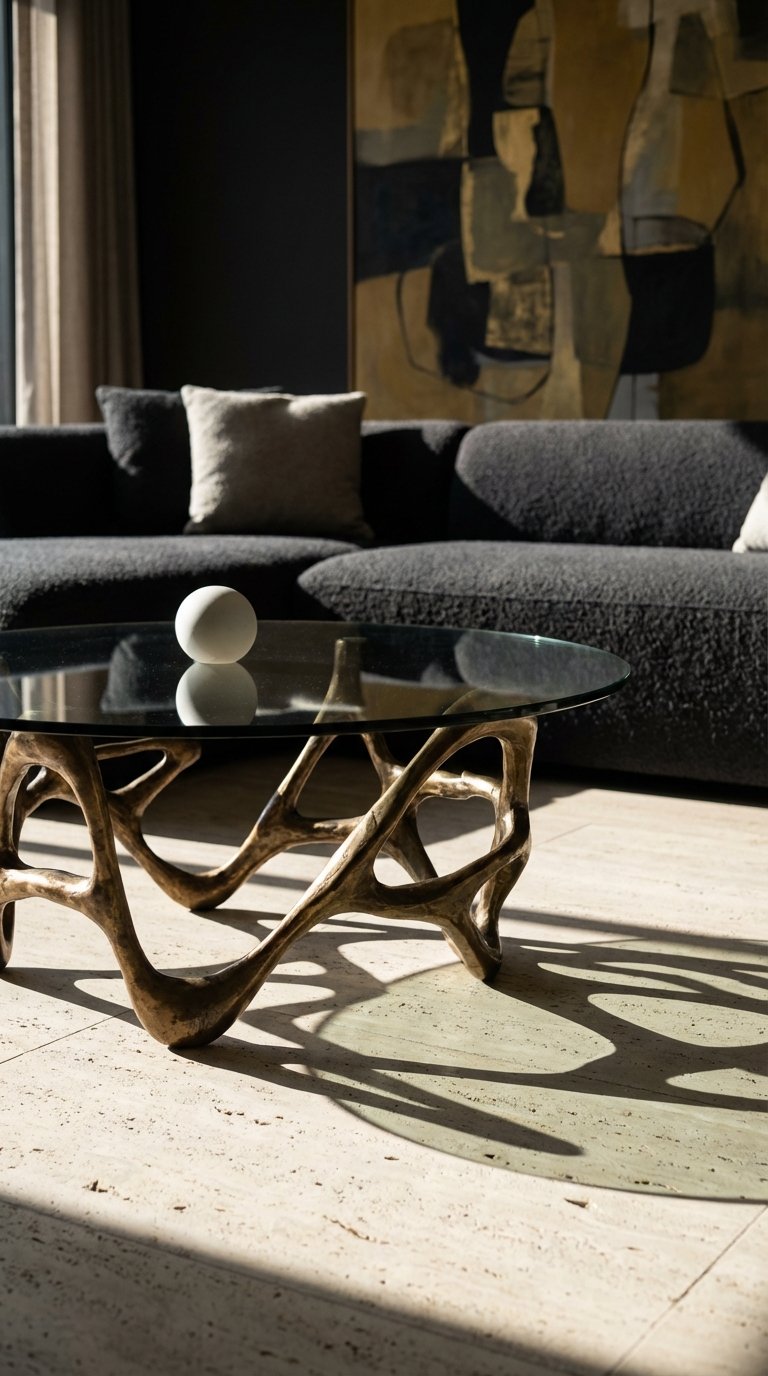 The Sculptural Statement Table