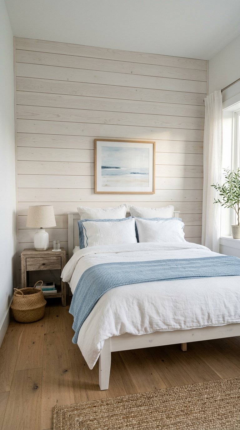 The Shiplap Headboard Bed
