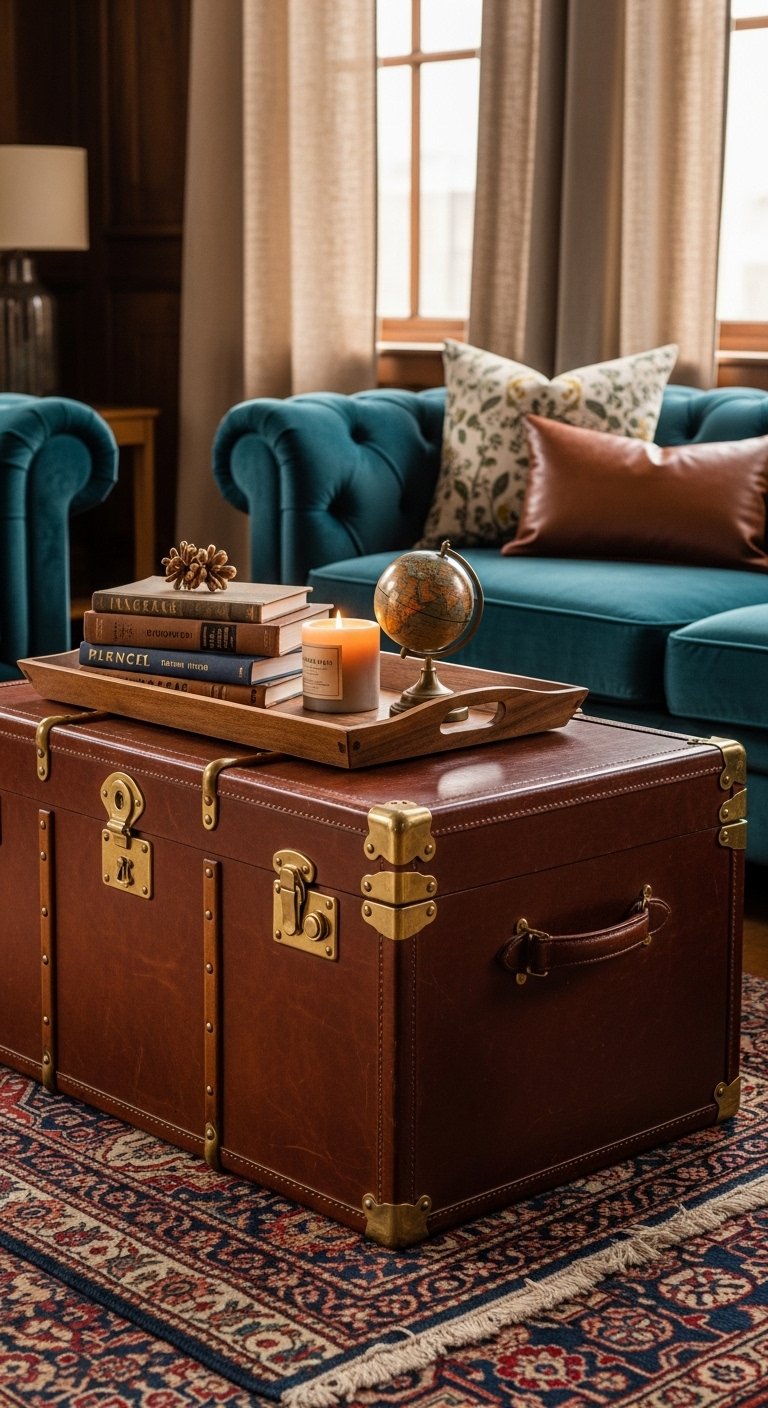 The Trunk or Storage Chest as a Coffee Table
