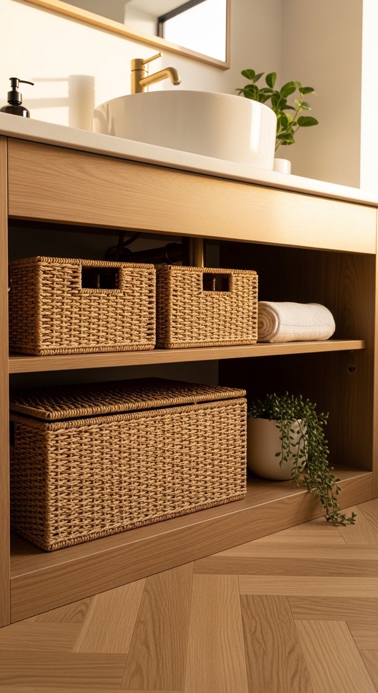 The Under-Sink Open Shelf